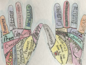 Artwork from The Long Lost Year project 