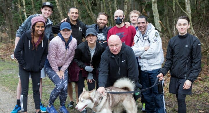 Big Local Dover - group of people with a dog