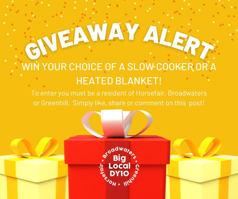 DY10 Facebook prize post, energy awareness social media campaign