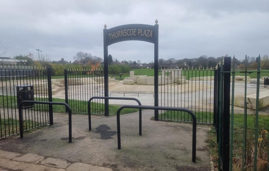 Thurnscoe plaza entrance