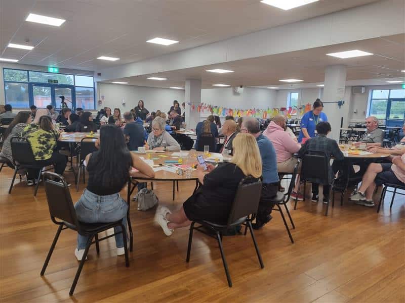 Group of youths at a youth event at Heston West Big Local