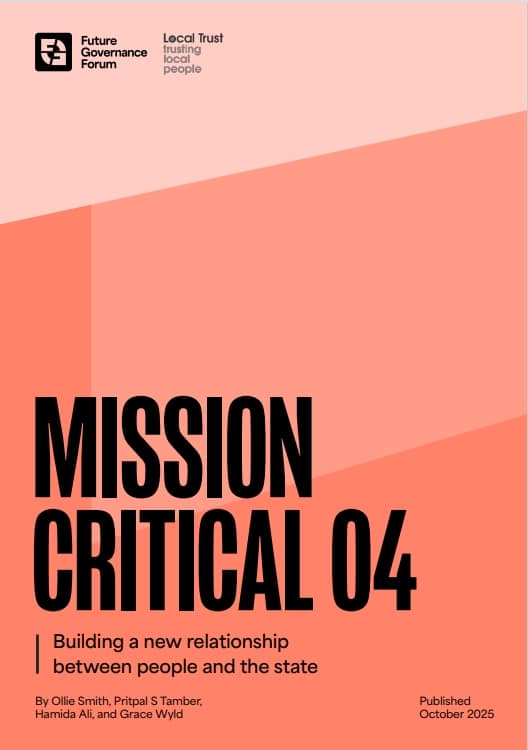 Cover page of a report titled 